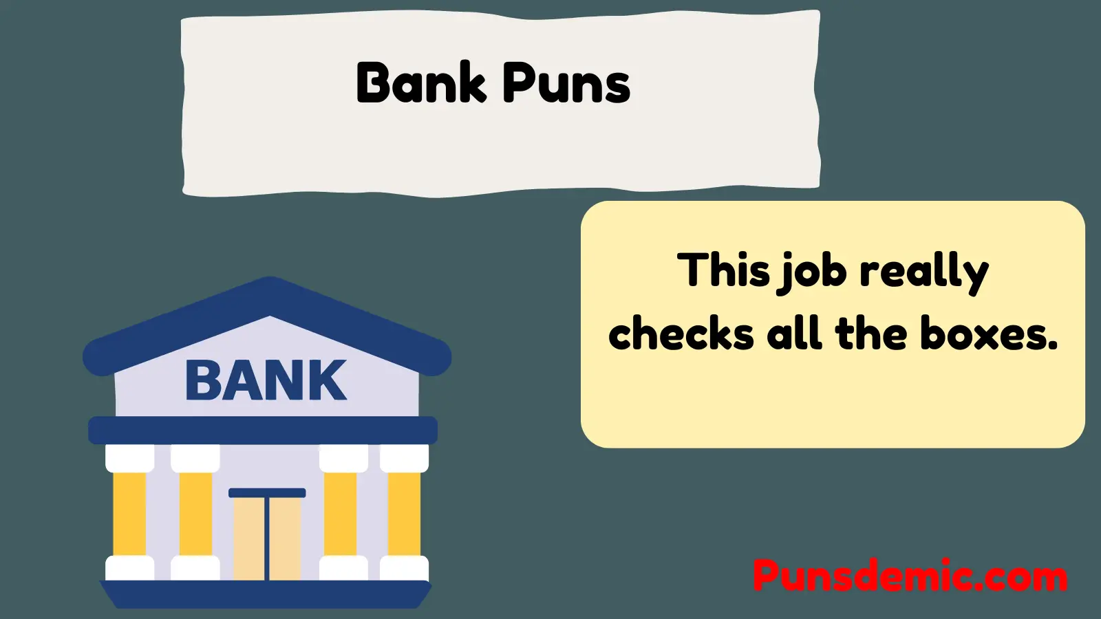 Bank Puns