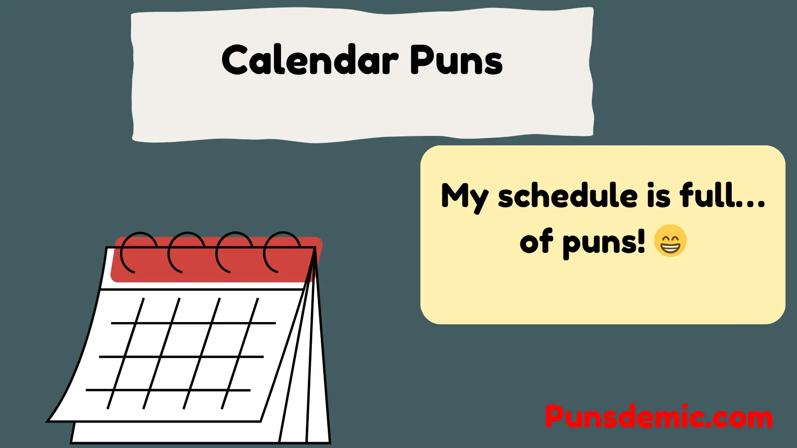 Calendar Puns
