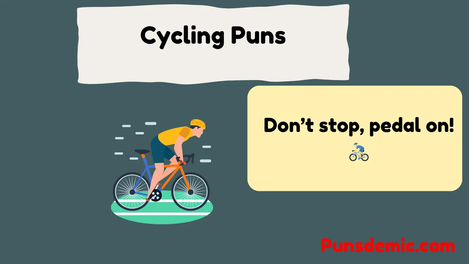 Cycling Puns