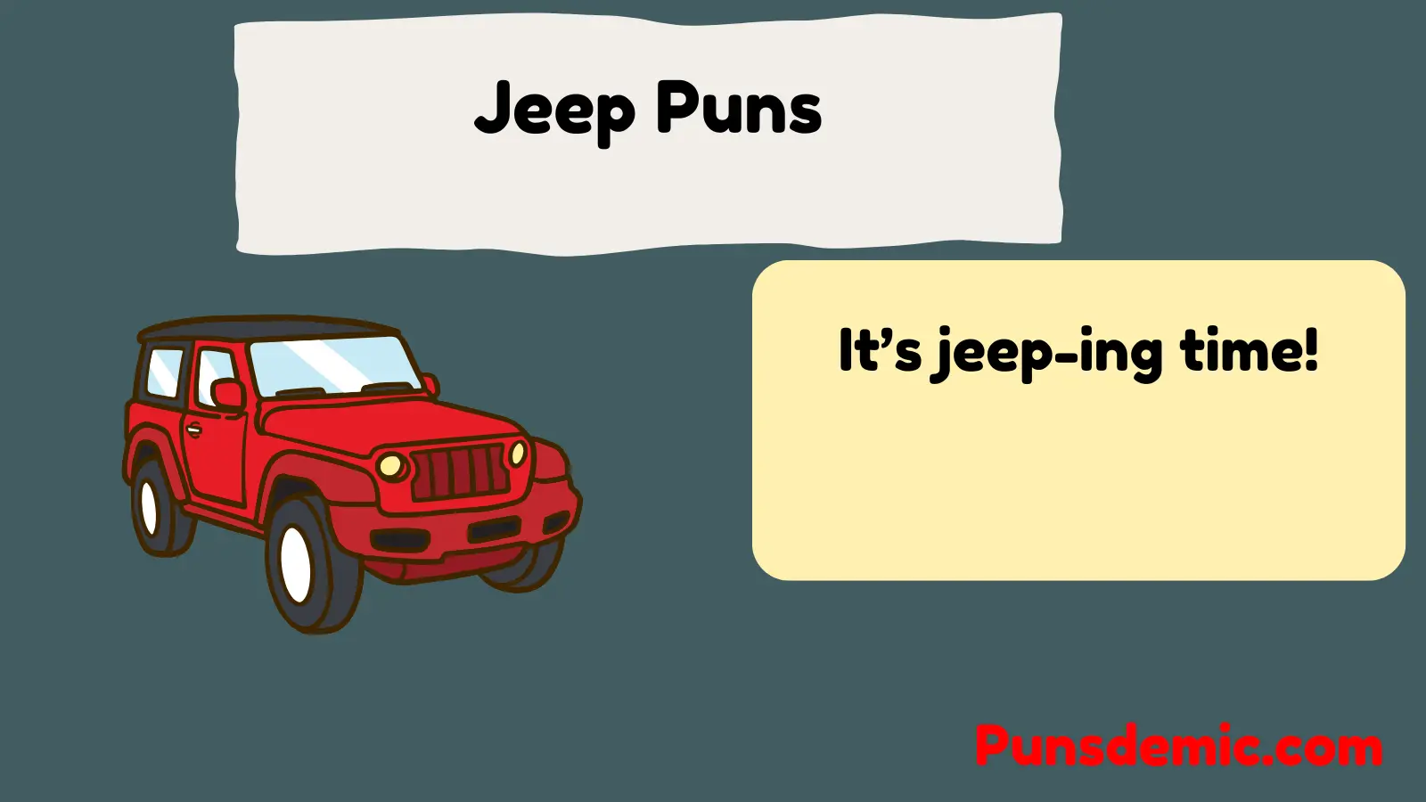 Jeep Puns
