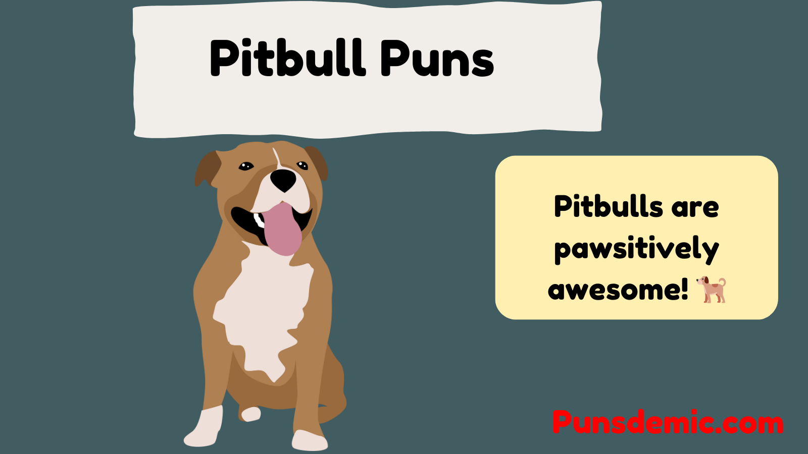 Pitbull Puns