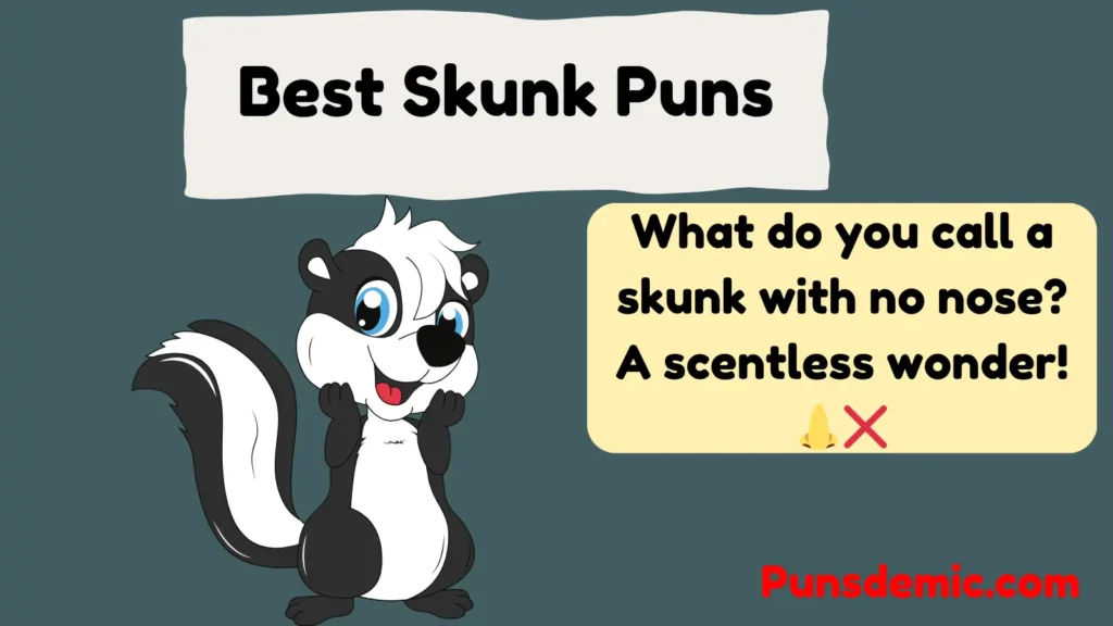 Best Skunk Puns