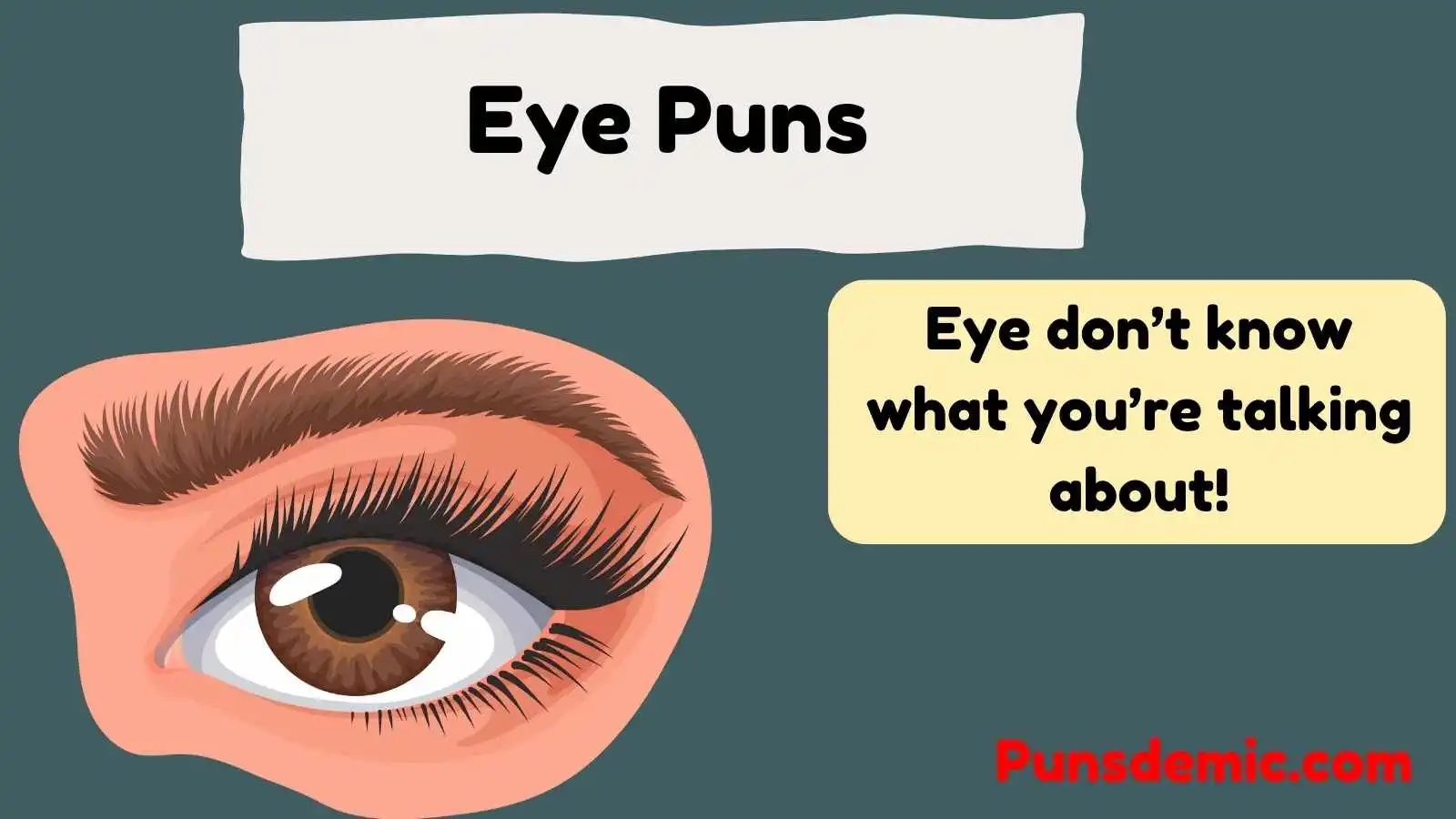 Eye Puns