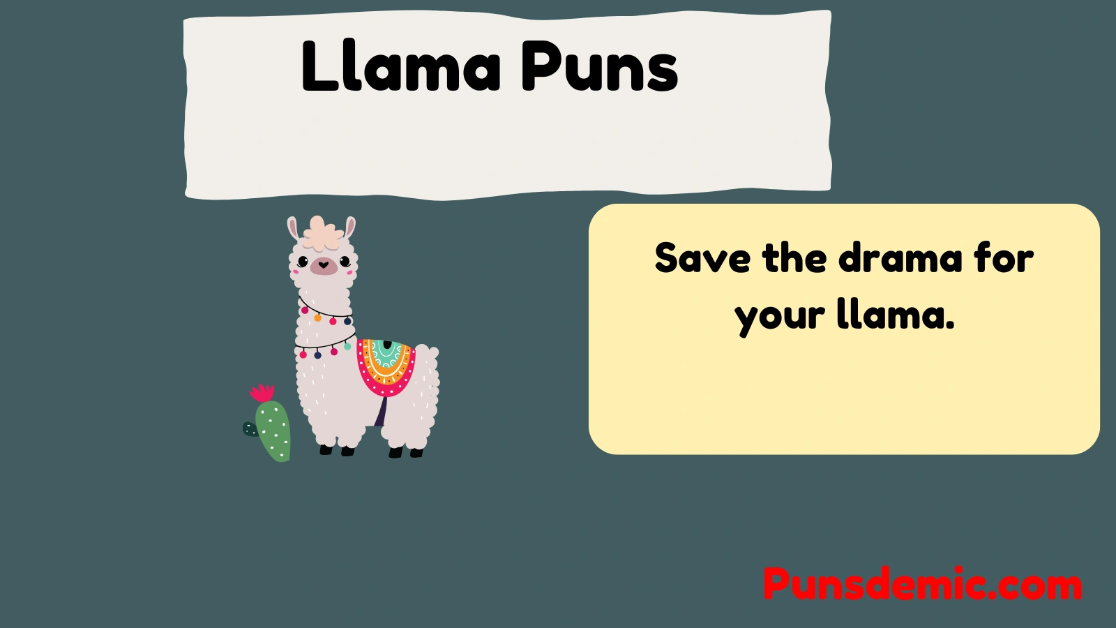Llama Puns  