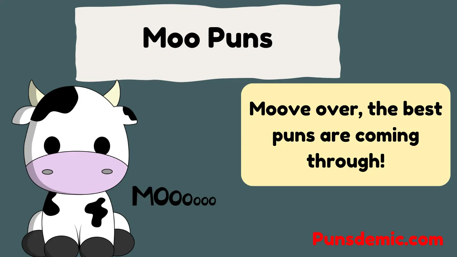 Moo Puns