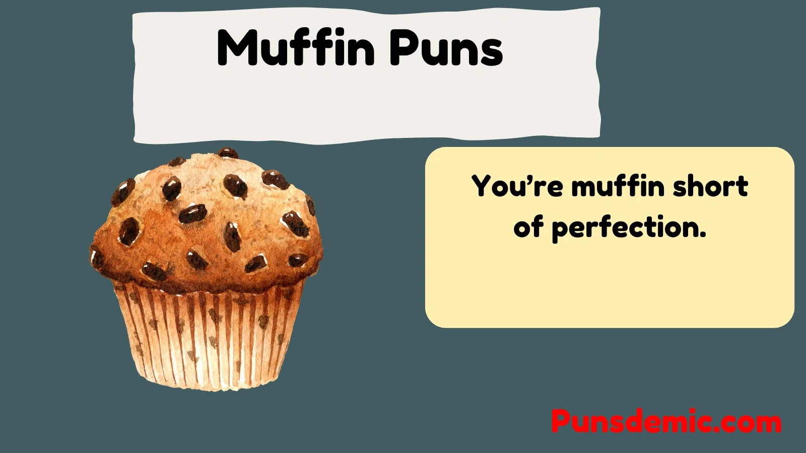  Muffin Puns  