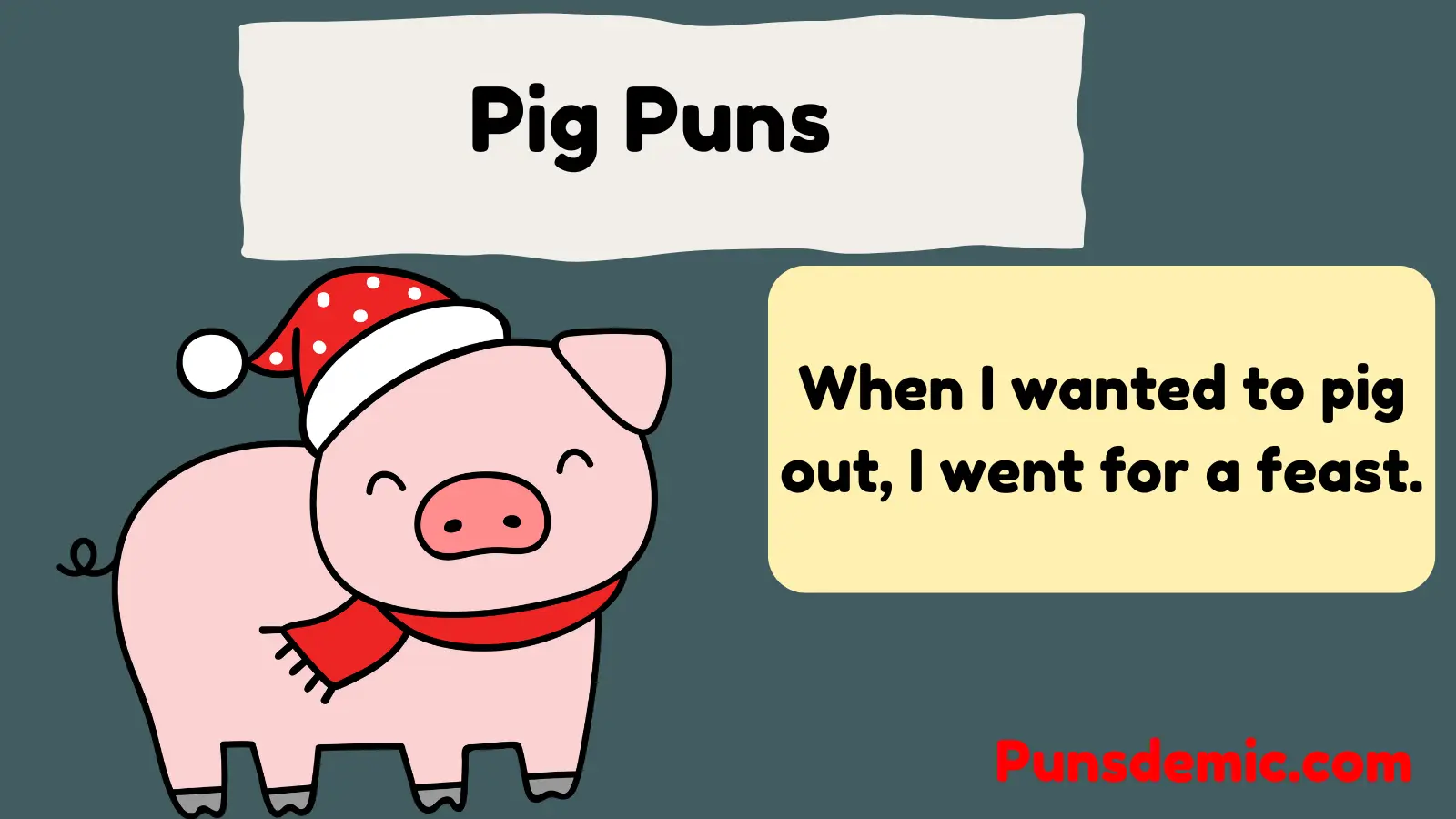 Pig Puns