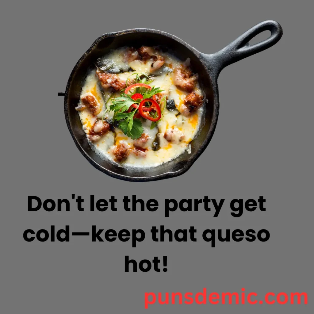 Queso Puns for Party Vibes