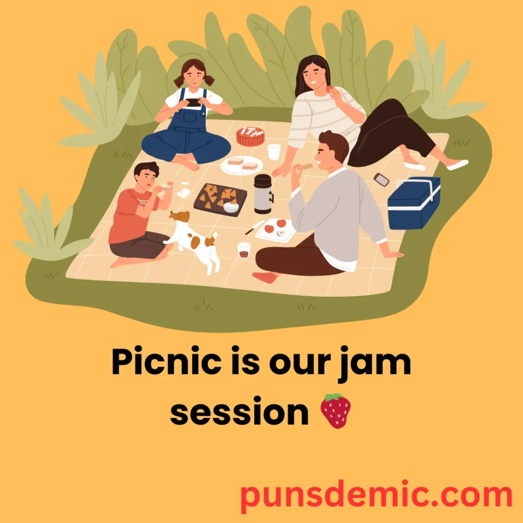 Romantic Picnic Puns