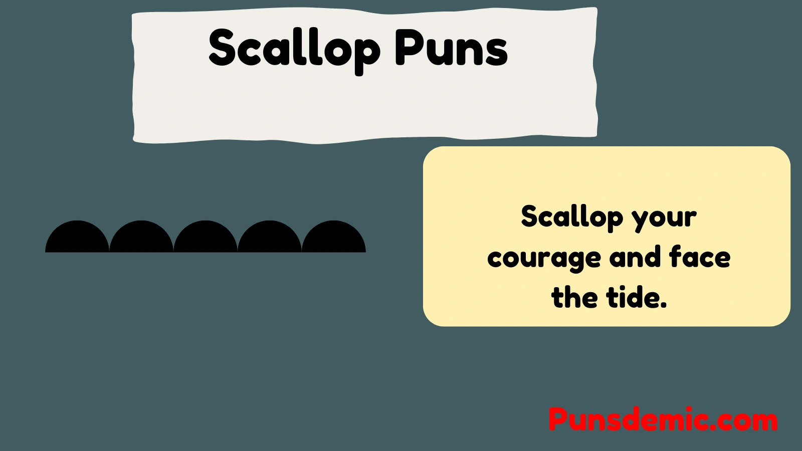 Scallop Puns 