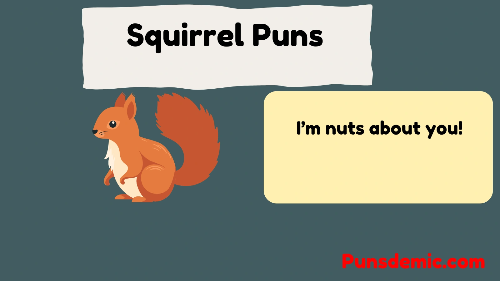 Squirrel Puns  