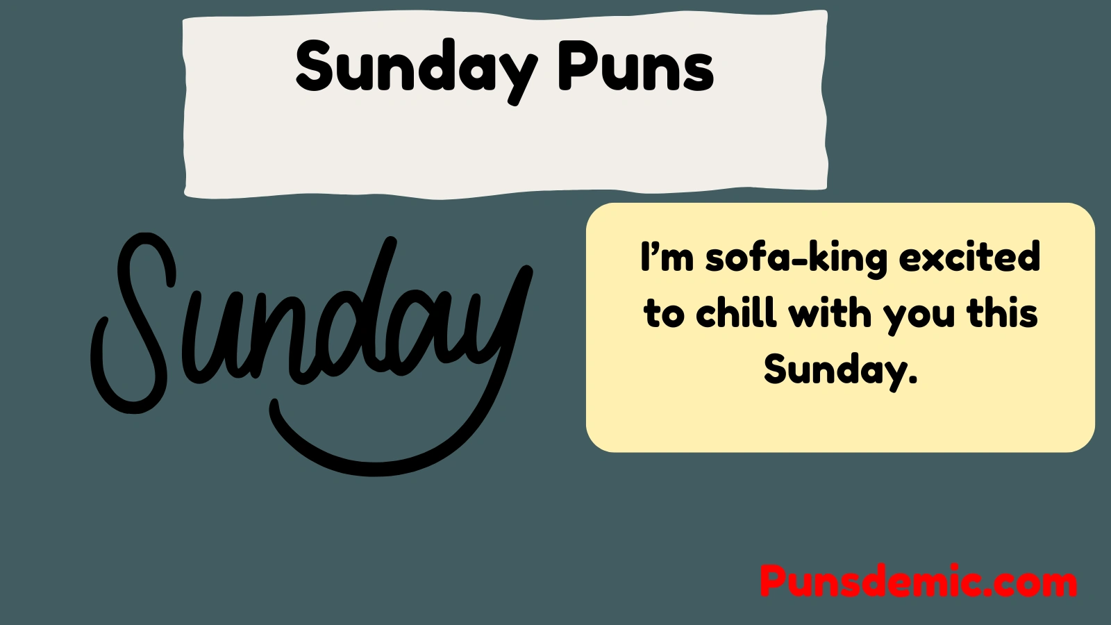 Sunday Puns