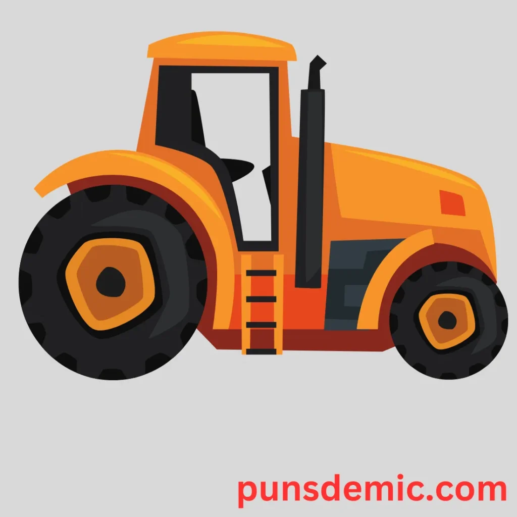 Farm Fresh Tractor Puns 