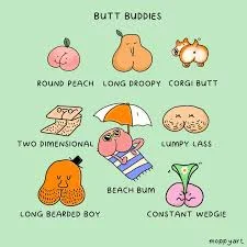 3. Playful Butt Crack Jokes 🍑