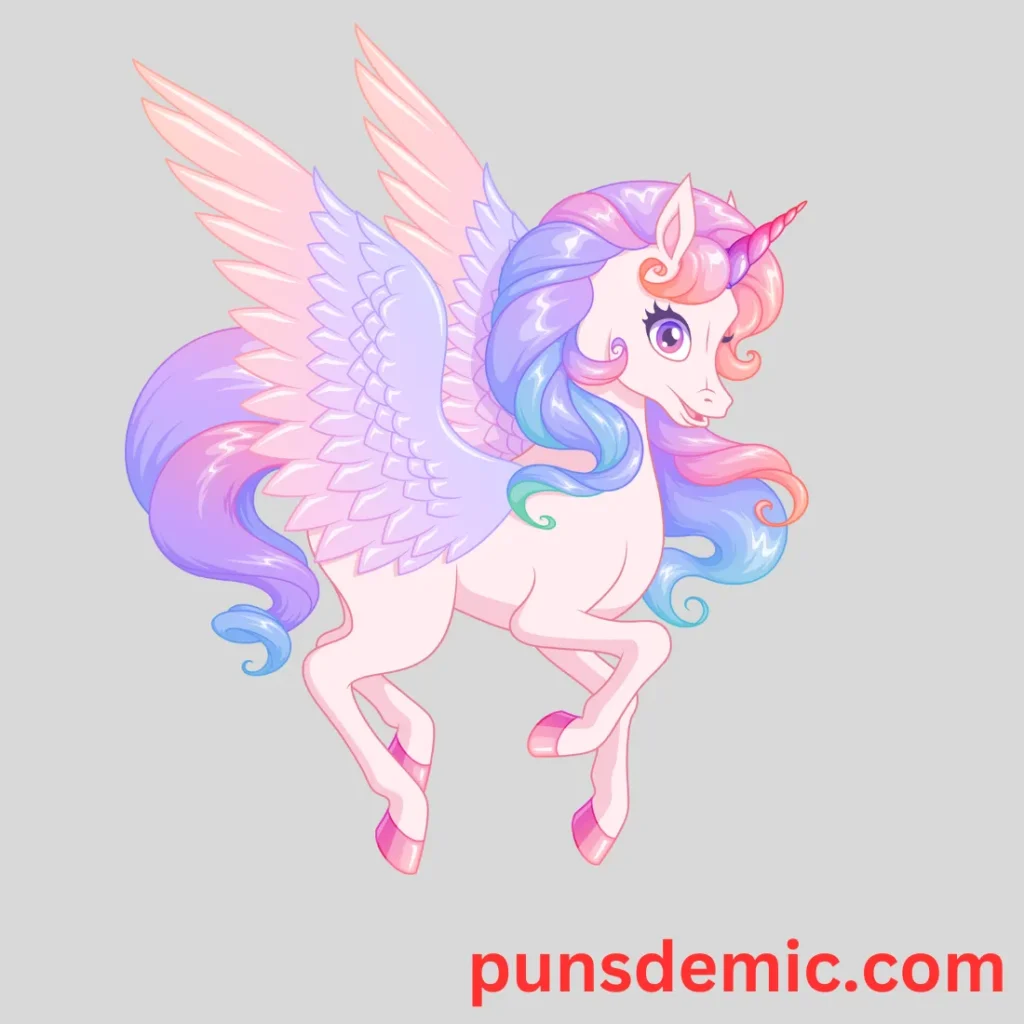 Funny Unicorn Wordplay Puns