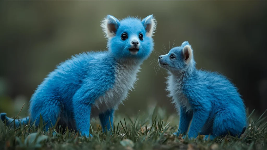 Blue Animal Themed Puns
