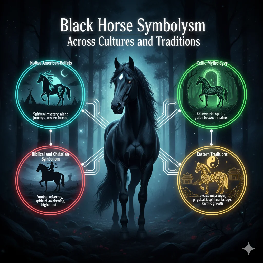 Black Horse Symbolism Across Cultures and Traditions