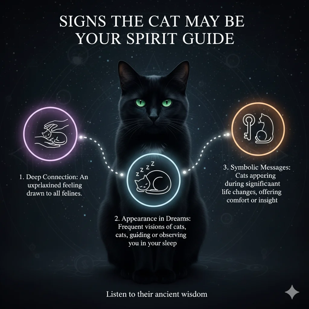 Signs the Cat May Be Your Spirit Guide: