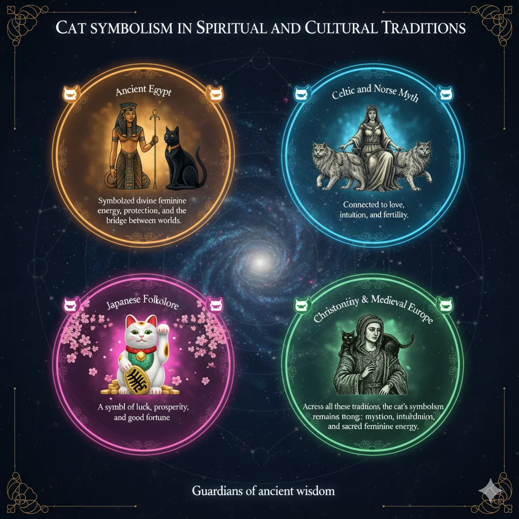Cat Symbolism in Spiritual and Cultural Traditions